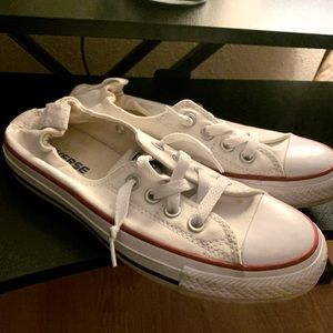 Converse, size 6, white
